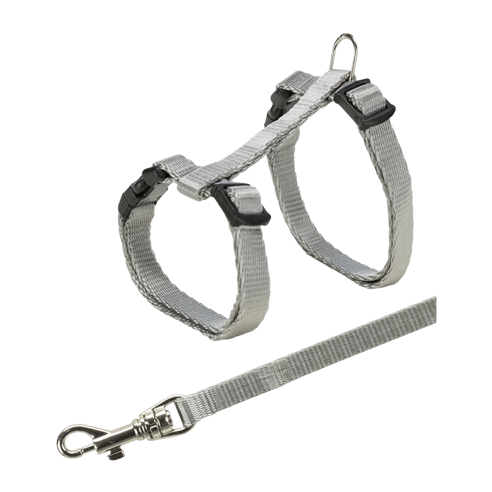 Sele + snor til juniorkatte 19 - 31 cm