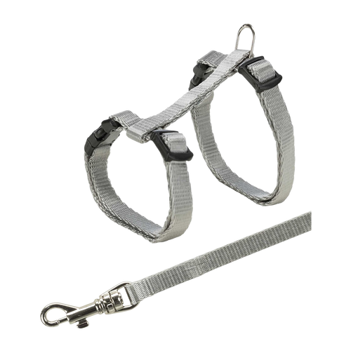 Sele + snor til juniorkatte 19 - 31 cm
