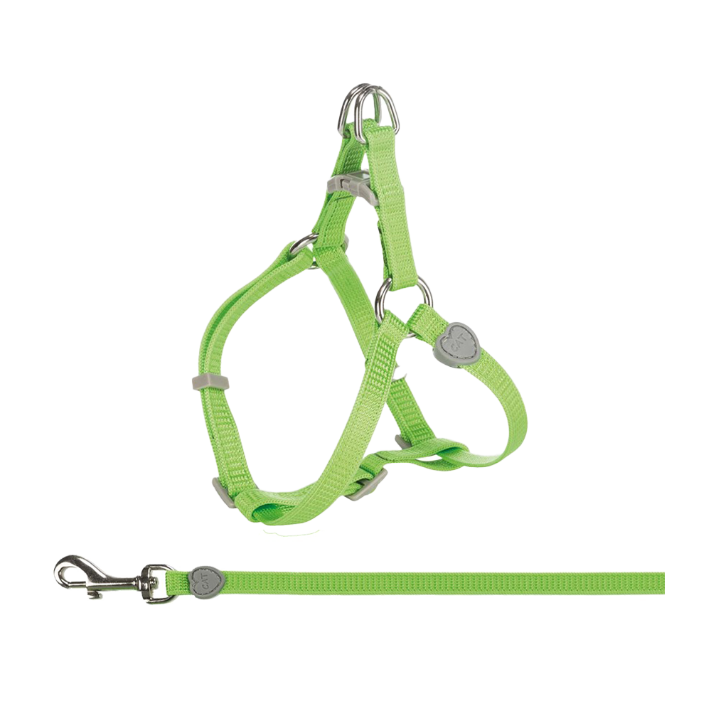 Kattsele + Koppel Nylon - 120 CM | Endast 159 kr! - Zoogiganten