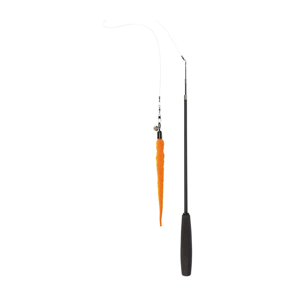 Kattevippestol med teleskopstang/klokke 38-98 cm