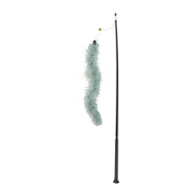 Kattevippestol XXL med fjerboa - 65 cm