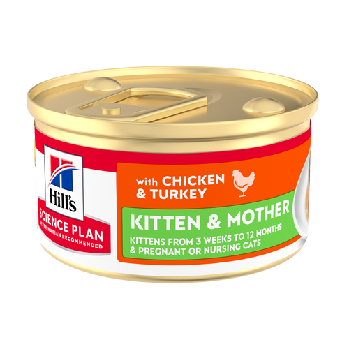 Hill’s Science Plan Kitten & Mother Tender Mousse med kylling & kalkun - 85 G