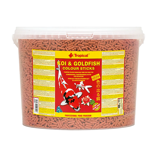 Tropical Koi & Guldfisk Colour Sticks - 11L/900G | Endast 269 kr! - Zoogiganten