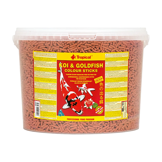 Tropical Koi & Guldfisk Colour Sticks - 11L/900G | Endast 269 kr! - Zoogiganten