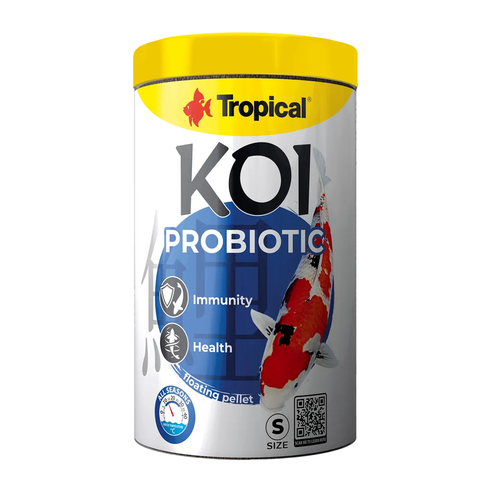 Tropical Koi Probiotic Pellet S - 1000ML/320G | Endast 229 kr! - Zoogiganten