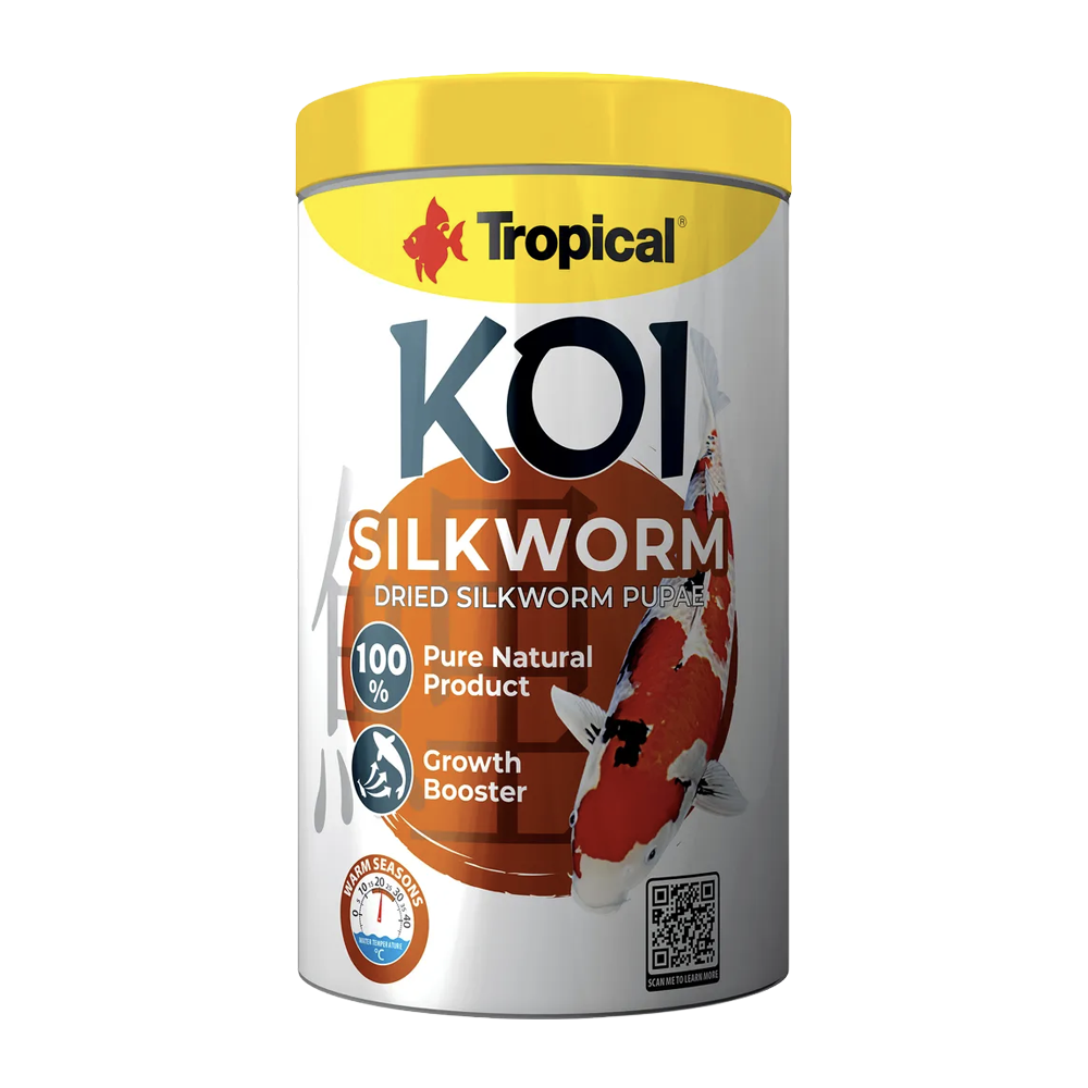 Tropical New Koi Silkworm Dried Pupae - 1000 ML