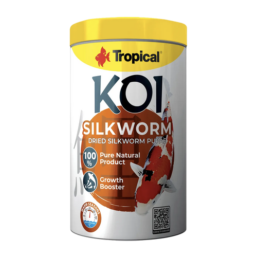 Tropical New Koi Silkworm Dried Pupae - 1000 ML