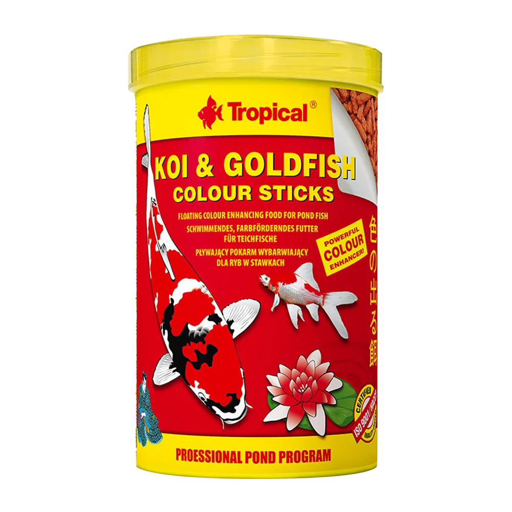 Tropical Koi & Guldfisk Colours Sticks - 1000ML/85G | Endast 69 kr! - Zoogiganten