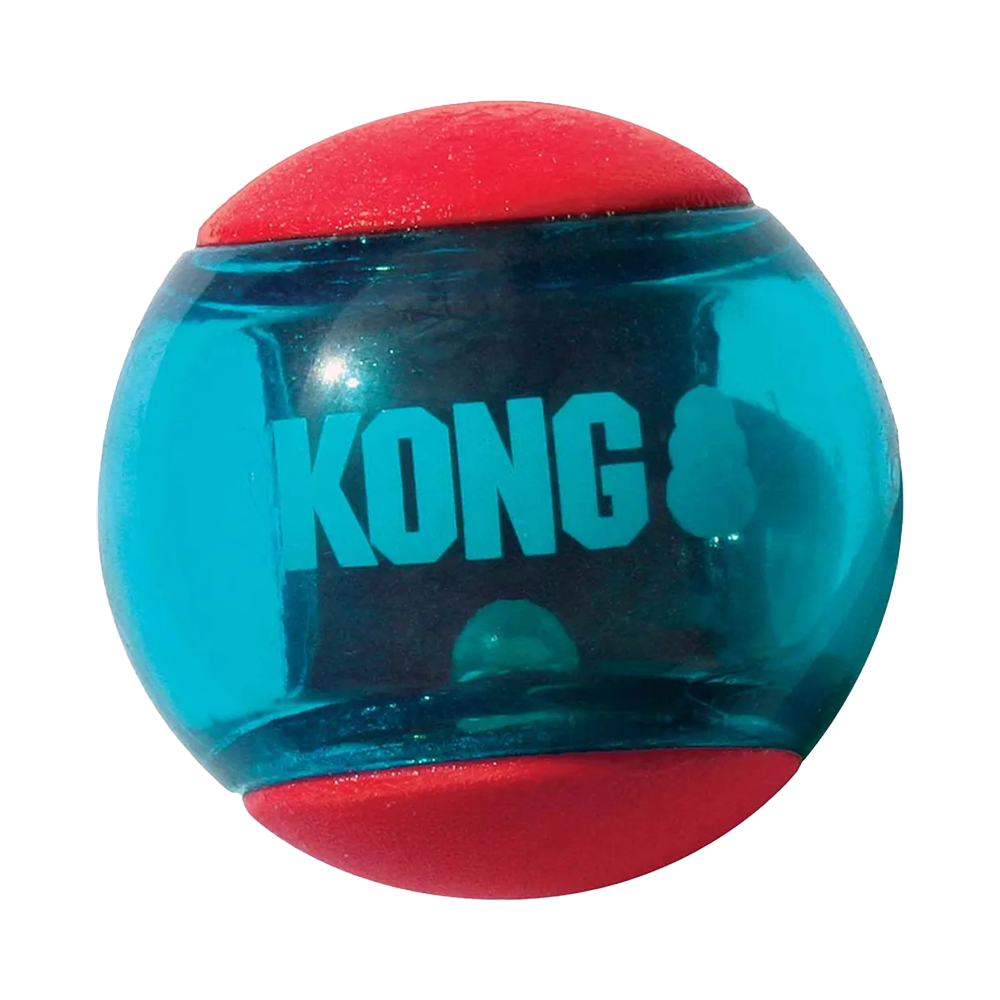 Kong Squeezz Actionbold Rød