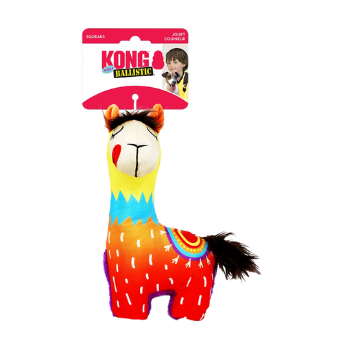 KONG BALLISTIC VIBEZ LLAMAER MIX S/M 23x20x11CM
