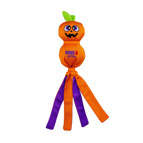 Kong Halloween Wubba Ballistic Jack-o-Lantern - 37X9X9CM