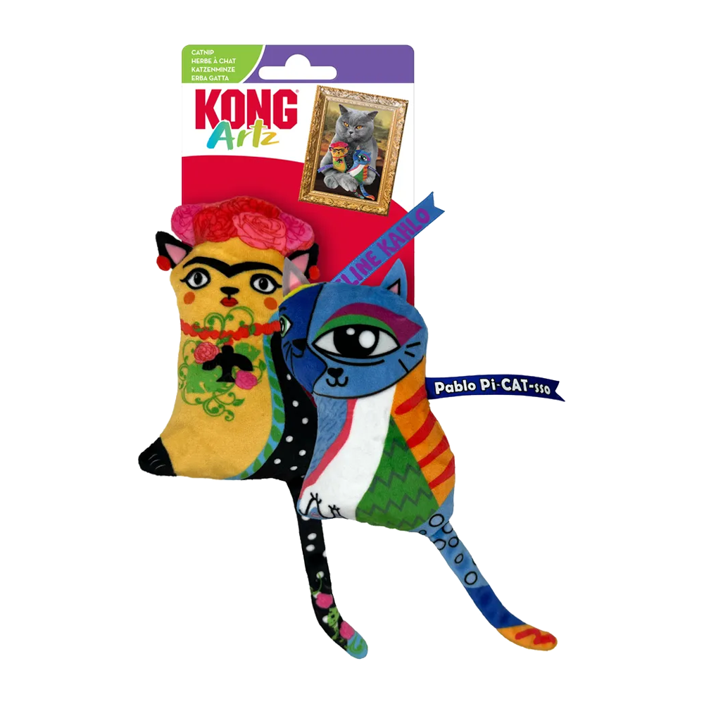 Kong Katt Artz Kahlo / Picasso - 2 Pack | Endast 119 kr! - Zoogiganten