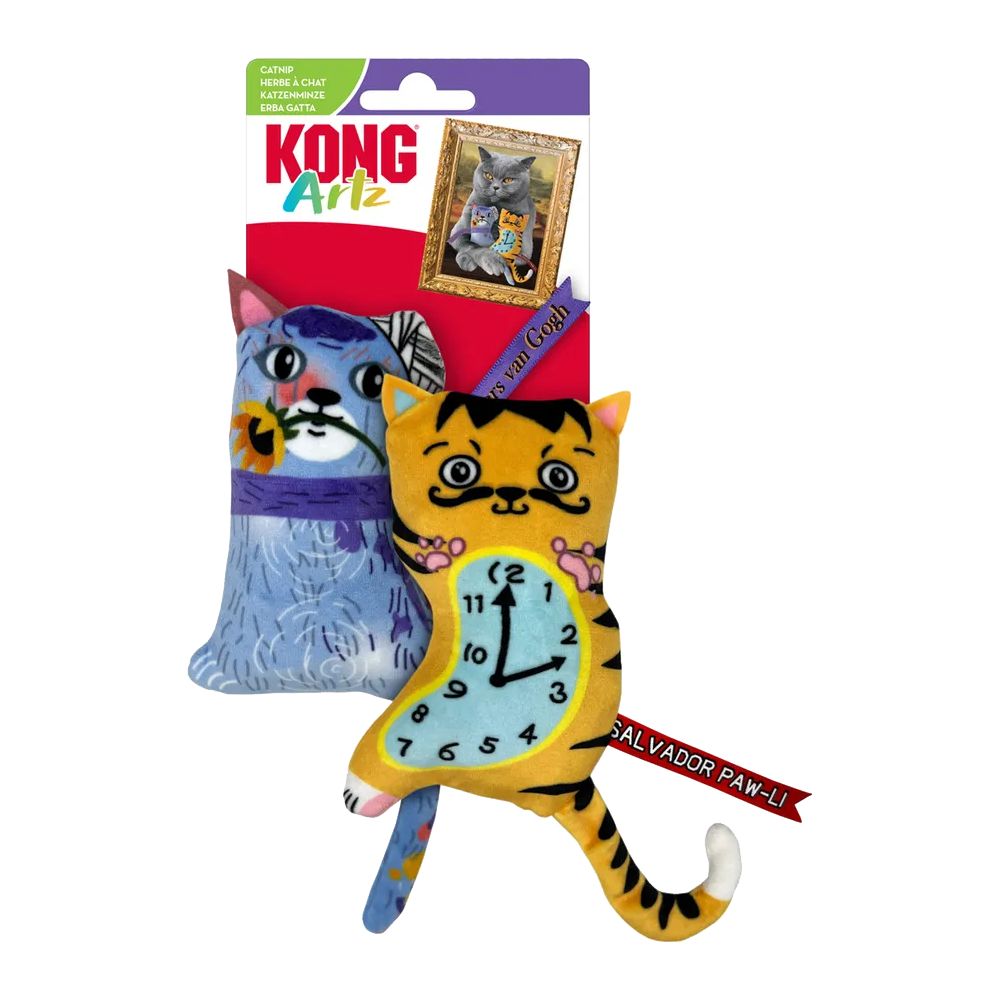 Kong Katt Artz Dali/Van Gogh - 2 Pack | Endast 119 kr! - Zoogiganten