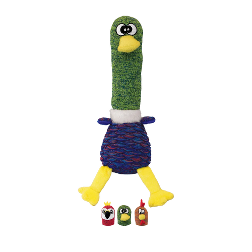 Kong Shakers Cuckoos  Mixade färger - 8X9X32CM