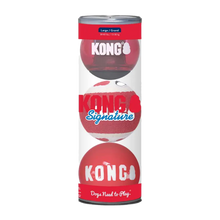 Kong Signature Balls 3-pak Stor Mix Ø - 8,2 CM