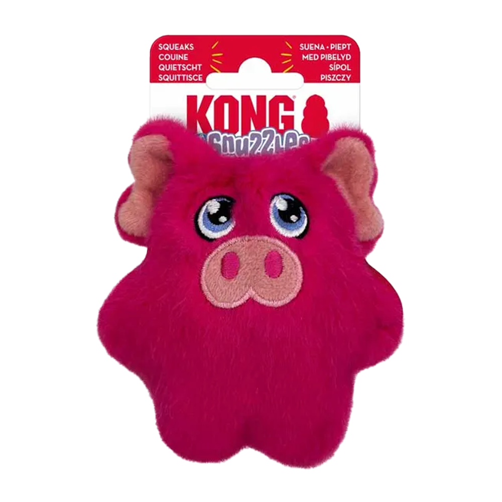 Kong Snuzzles Mini Gris Xs - 10x10x4,5 CM