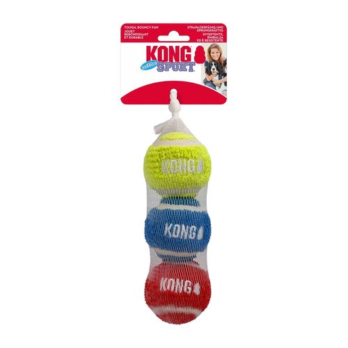 Kong Sport Softies Ball M 3-pak-mix - 6,5 CM