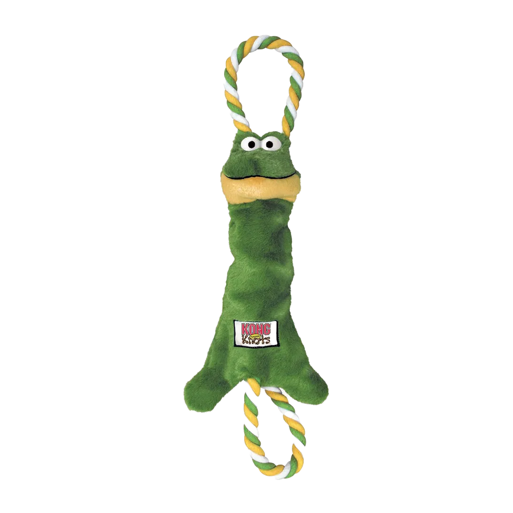 Kong Tugger Knots Frø S/M - 39 CM