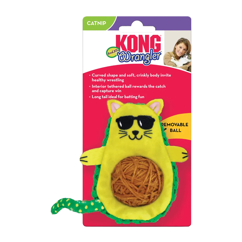 Kong Wrangler Avocado - 7,5x7,5x11,5 CM