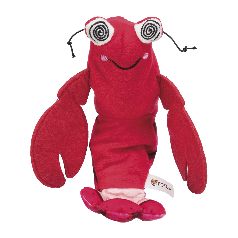 Krabbepibende stof katteurt - 23 CM