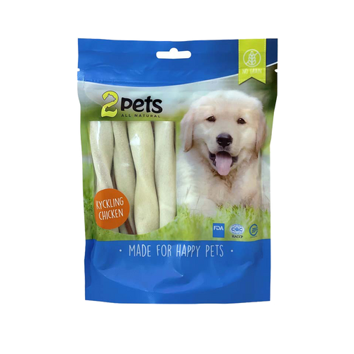 2Pets Tuggtwister Kycklingfilé - 170 G | Endast 109 kr! - Zoogiganten