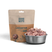 Frysetørrede lamastykker - 60 g