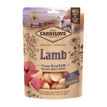 Carnilove Frysetørrede Rå Snacks Lam - 60 G