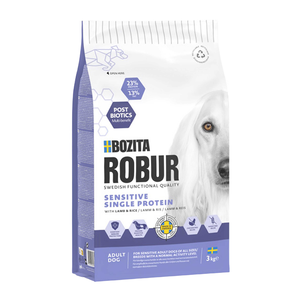 Bozita Robur Adult Sensitive SP Lamb & Rice