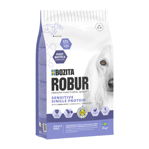 Bozita Robur Adult Sensitive SP Lam &amp; Ris