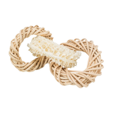 Luffaring - Rattan &amp; Corn Leaf Ringe