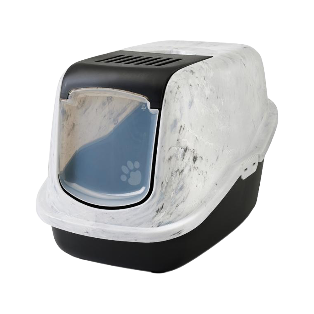 Nestor Marmor Grå - Sort