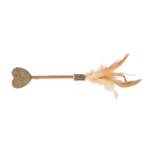 Matatabi-pind med katteurt-hjerte - 23 CM