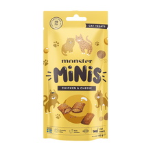 Monster Cat Minis godbidder Kylling &amp; Ost 60 g
