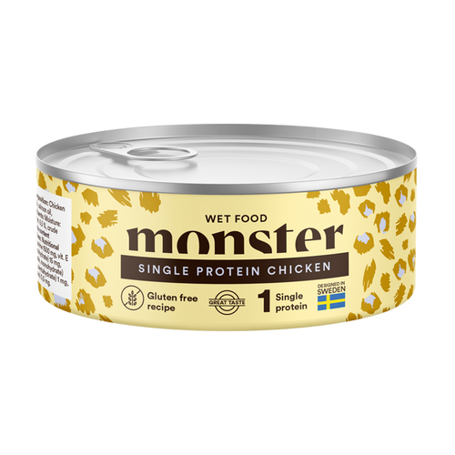 Monster Cat Adult Single Chicken Dåse - 100 G