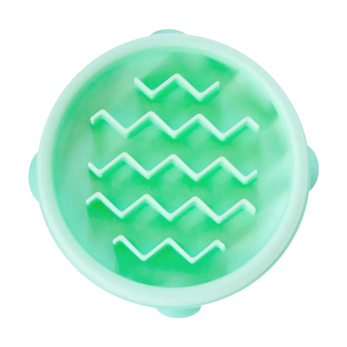 Oh Food Bowl Fun Feeder Slo - Bowl Xs Mint - 14x3 CM