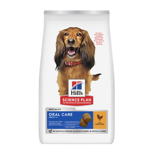 Science Plan Canine Adult Oral Care Medium Kylling - 2 kg