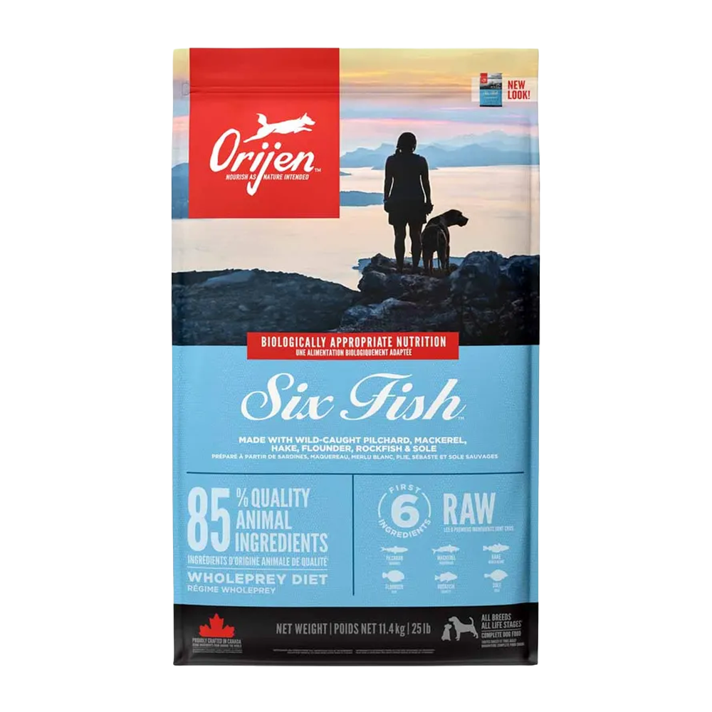 Orijen Seks Fisk - 11,4 KG