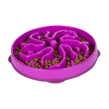 Madskål Fun Feeder Stor Lilla