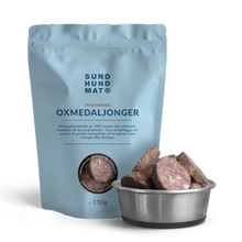 Frysetørrede oksemedaljoner - 150 g