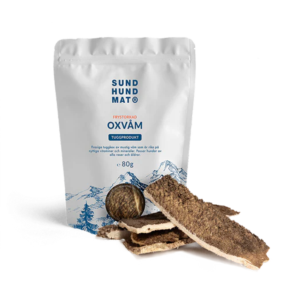 Frysetørret oksekalumne - 80 g