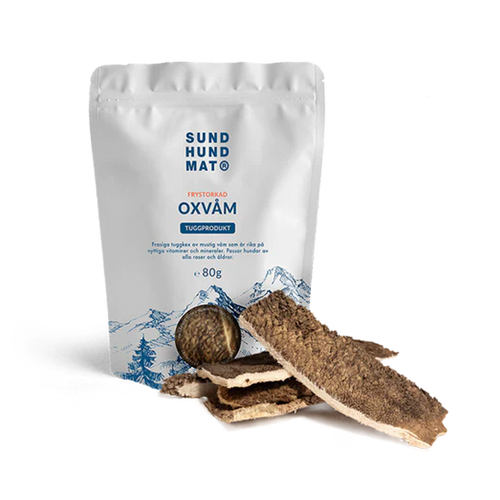 Frysetørret oksekalumne - 80 g