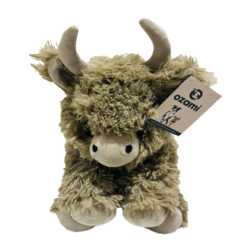 OZAMI FURRYFARM DYR GRÅ LANGHÅRET 36CM