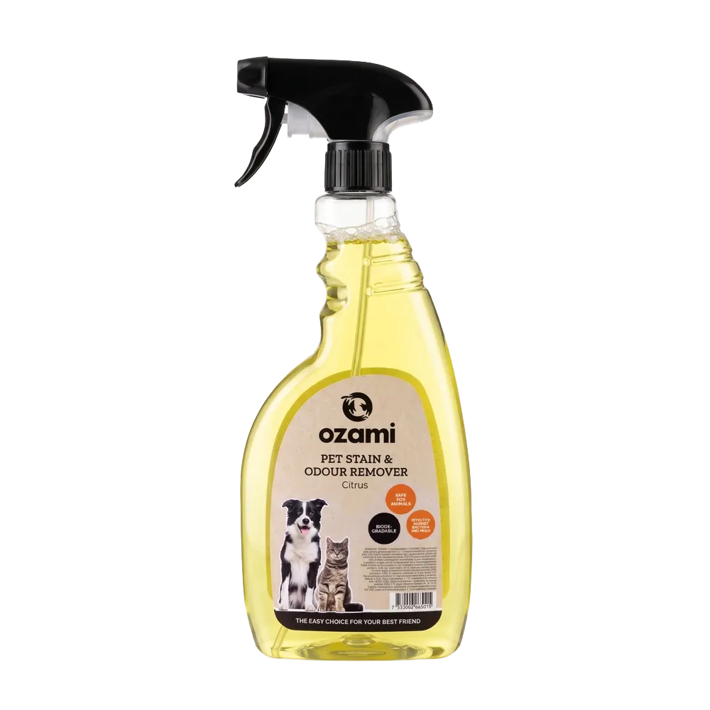 Ozami Pet Stain & Odour Remover Citrus  - 750 ML