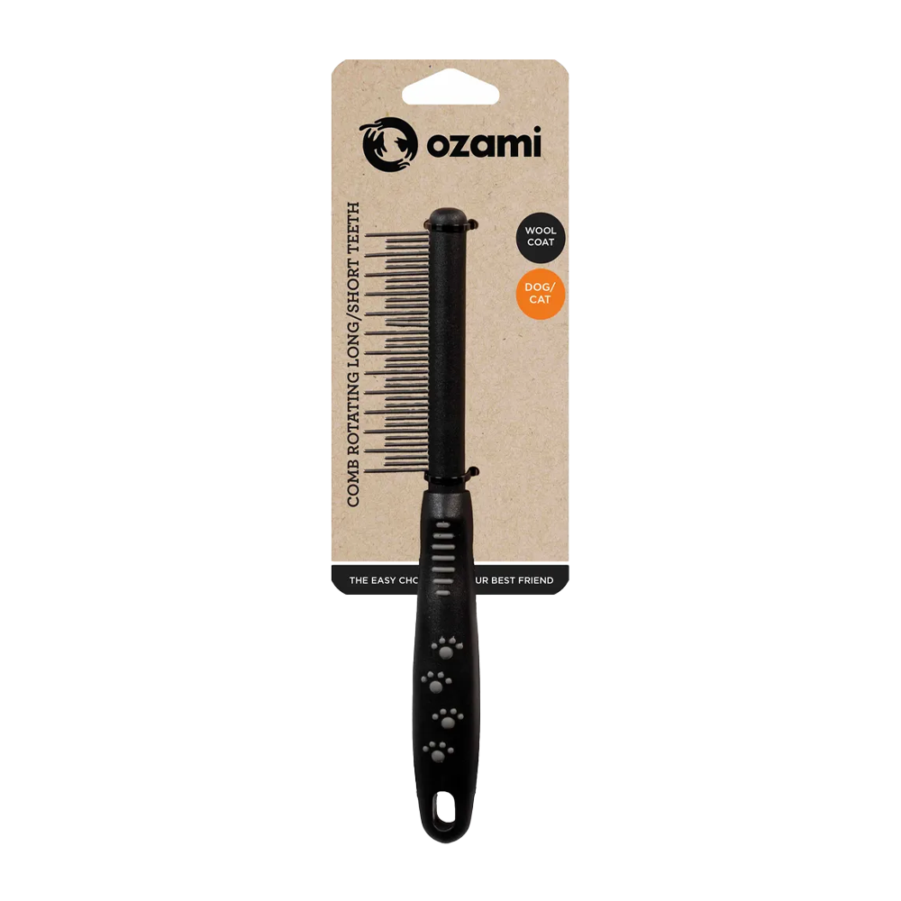 Kam roterende lange/korte tænder