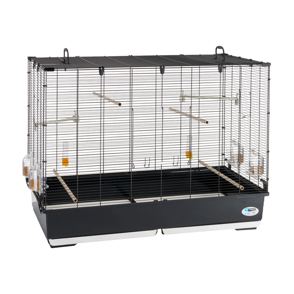 Fågelbur Piano 7 - Svart