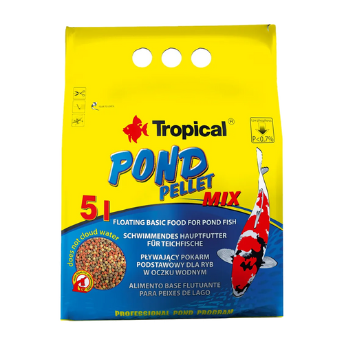Tropical Pond Pellet Mix S - 5L/650G | Endast 169 kr! - Zoogiganten