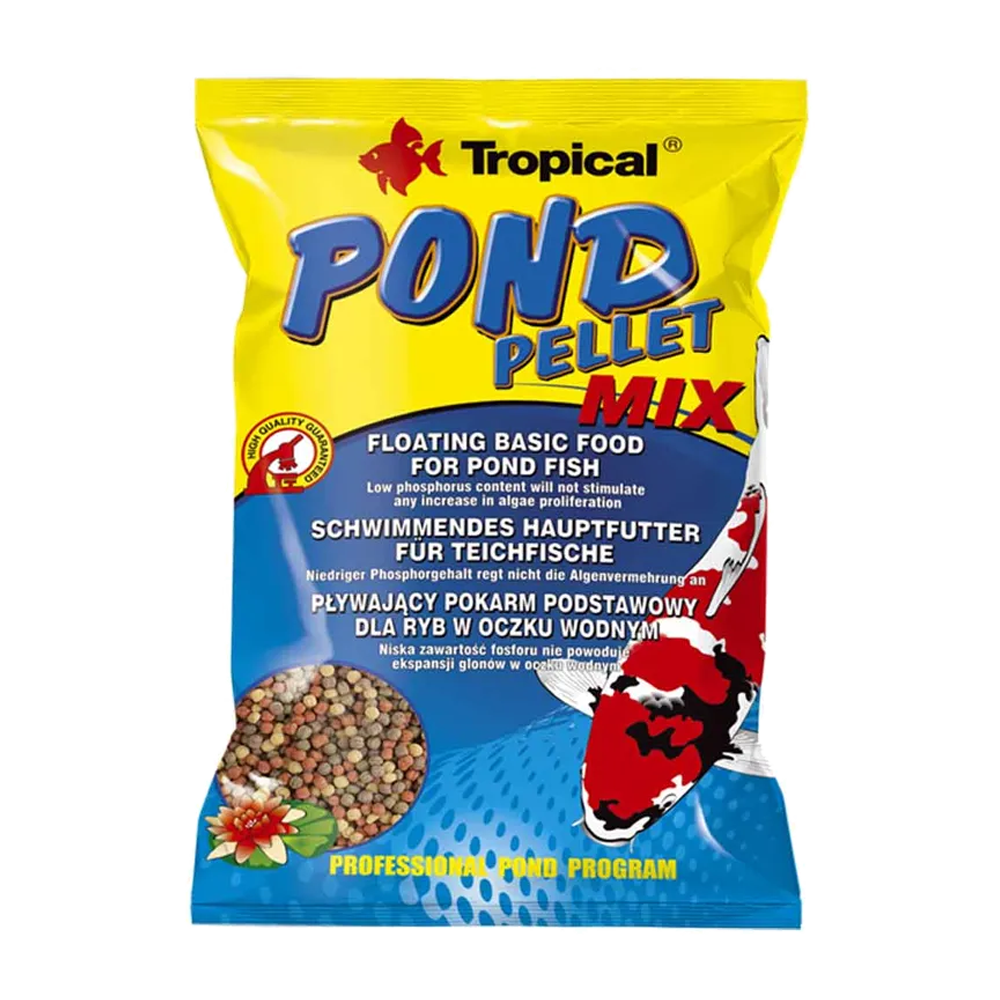 Tropical Pond Pellet Mix S - 1000ML/130G | Endast 39 kr! - Zoogiganten