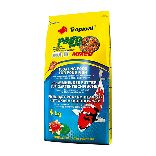Tropical Pond Mixed Sticks - 4 KG | Endast 699 kr! - Zoogiganten