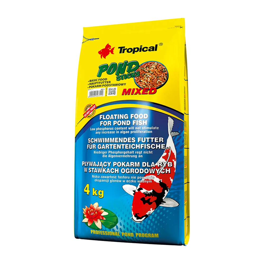 Tropical Pond Mixed Sticks - 4 KG | Endast 699 kr! - Zoogiganten