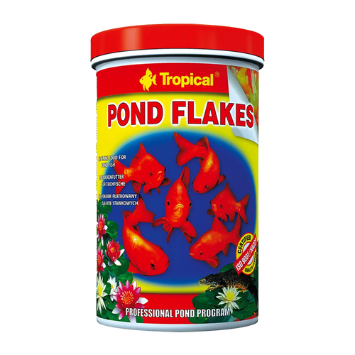Tropical Pond Flakes - 1000ML/145G | Endast 119 kr! - Zoogiganten